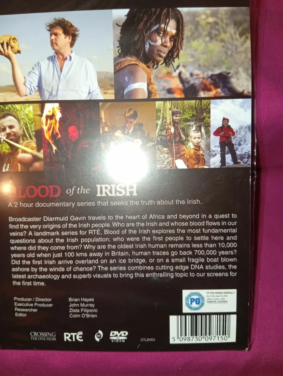 Blood Of The Irish Sealed Dvd Crossing The Line - Image 2