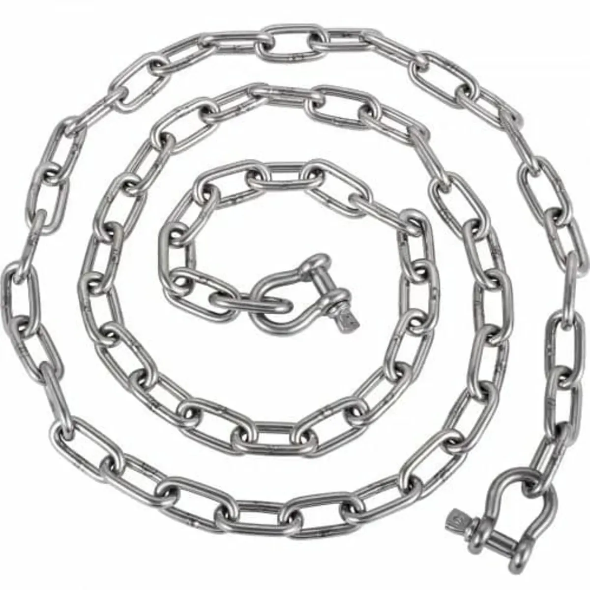 Anchor Chain, 20' x 5/16" 316 Stainless Steel Chai - Image 1