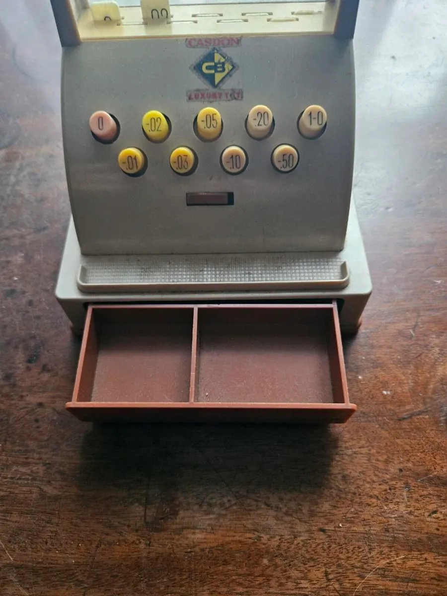 Vintage Retro Childs Cash Register - Image 4