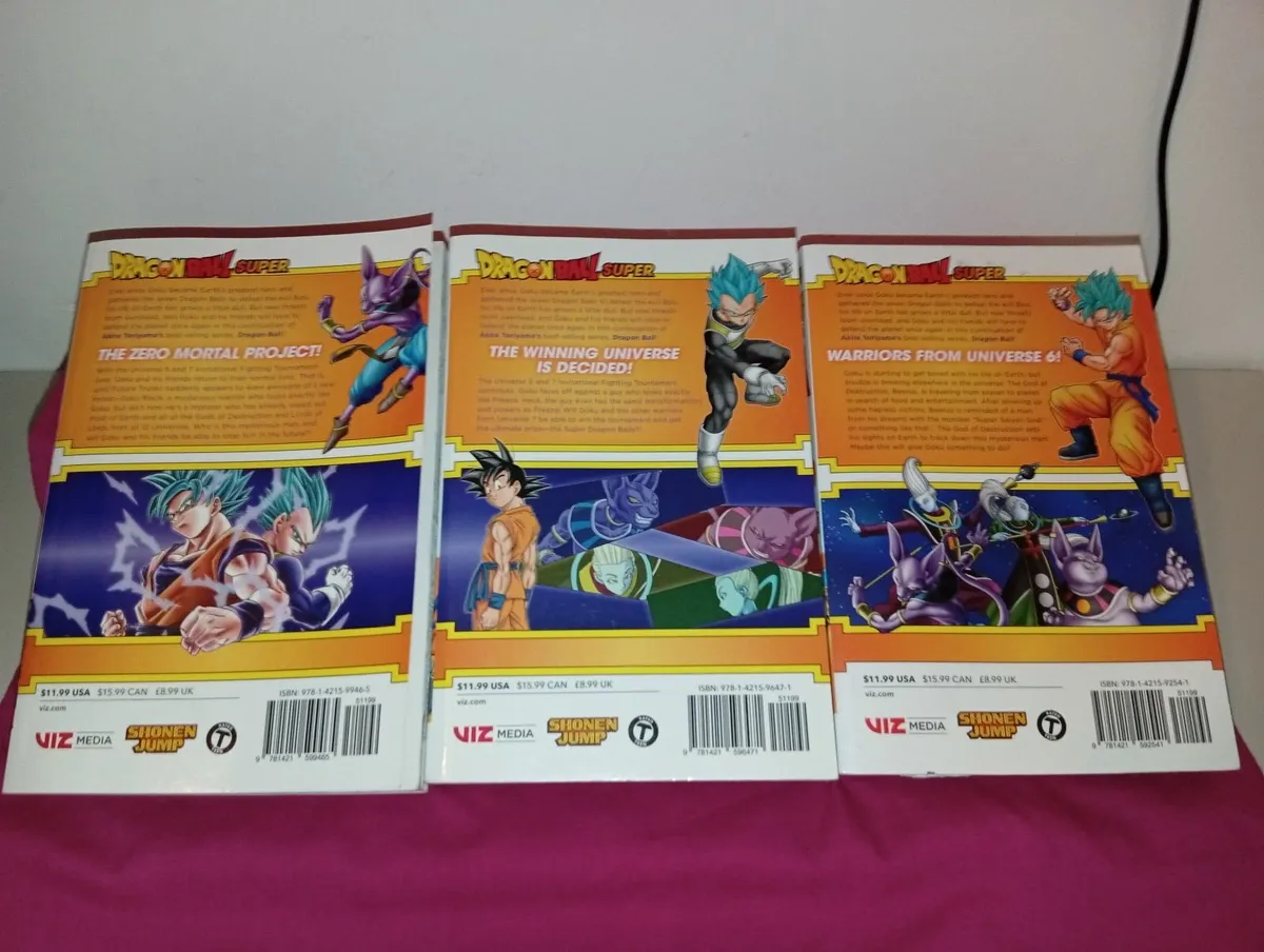 Dragonball Super Akira Toriyama Viz Volumes 1,2,3 - Image 2