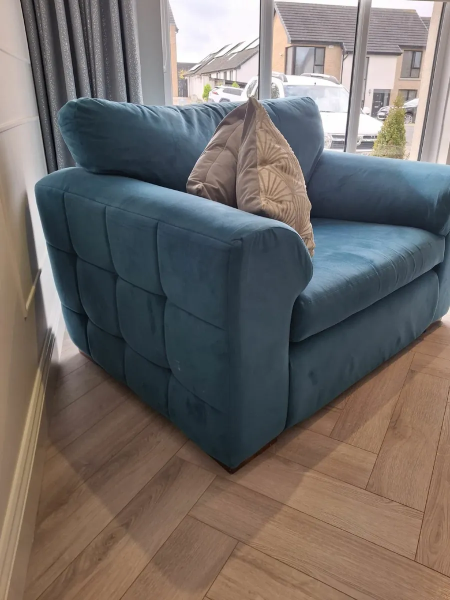 Couch and Large Armchair - Image 1