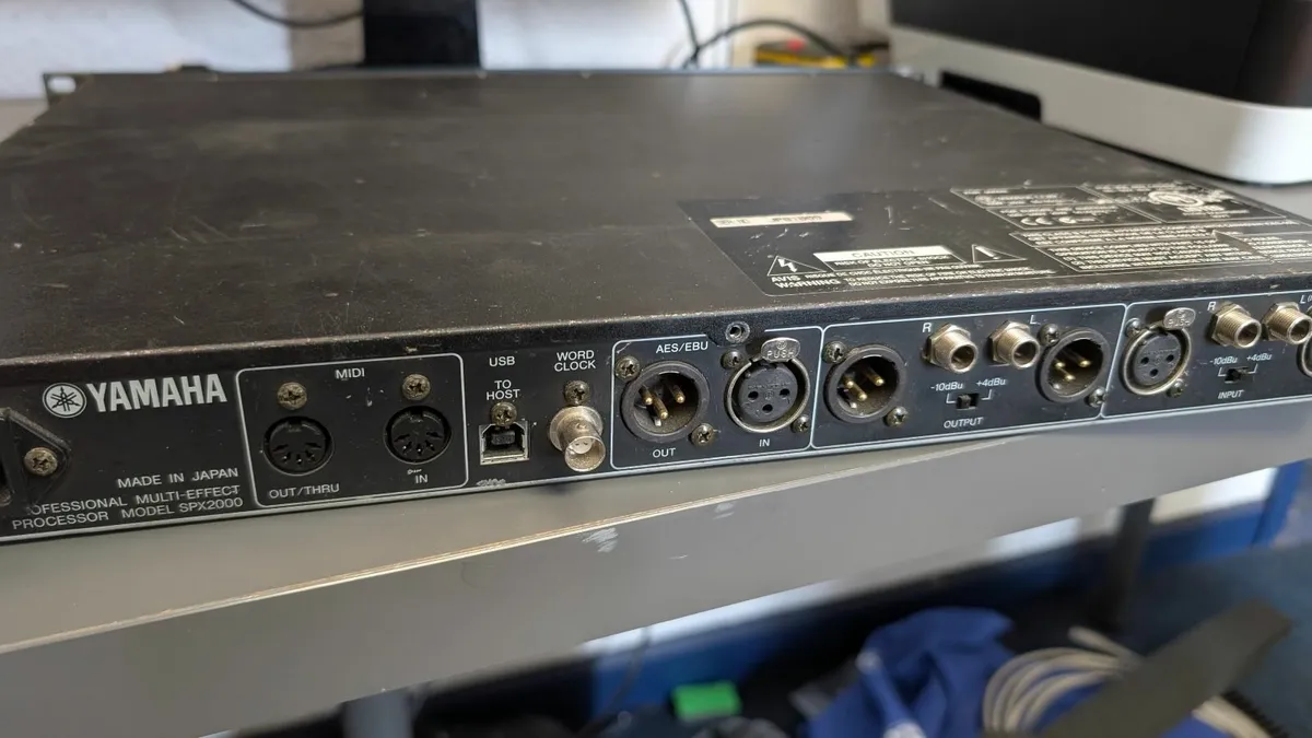 Yamaha SPX2000 Effects Processor – Great Condition - Image 2