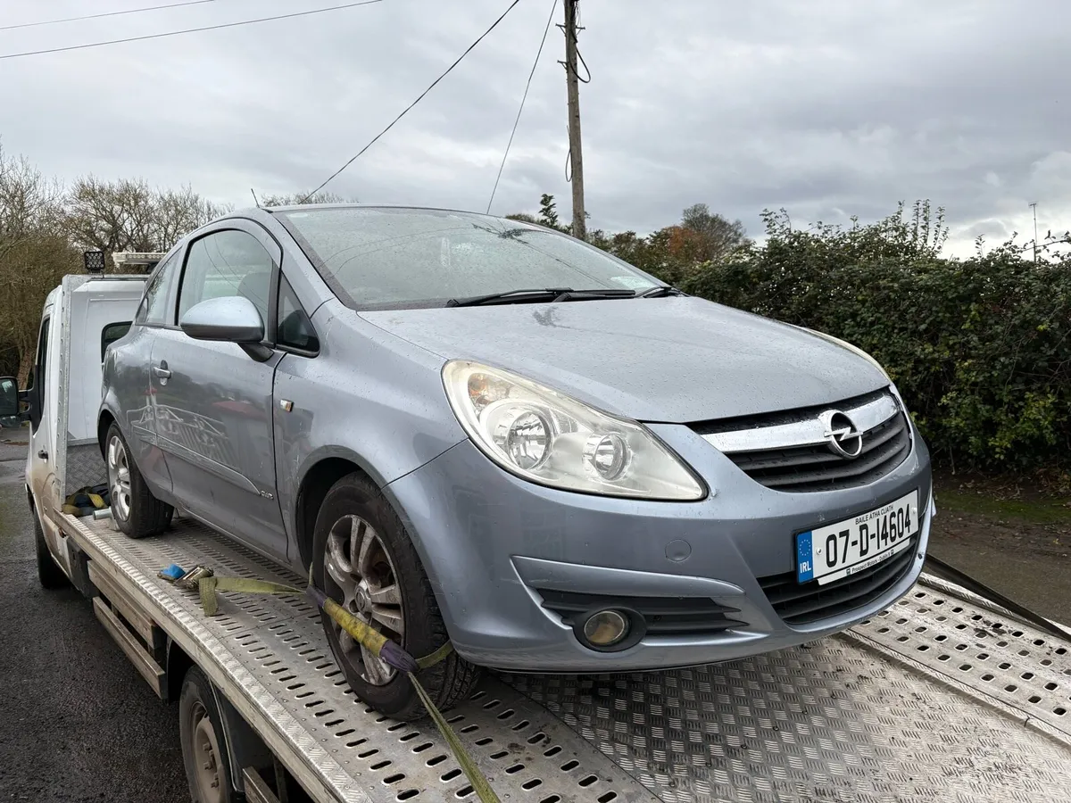 2007 Opel Corsa Automatic NCT 02/26 - Image 1