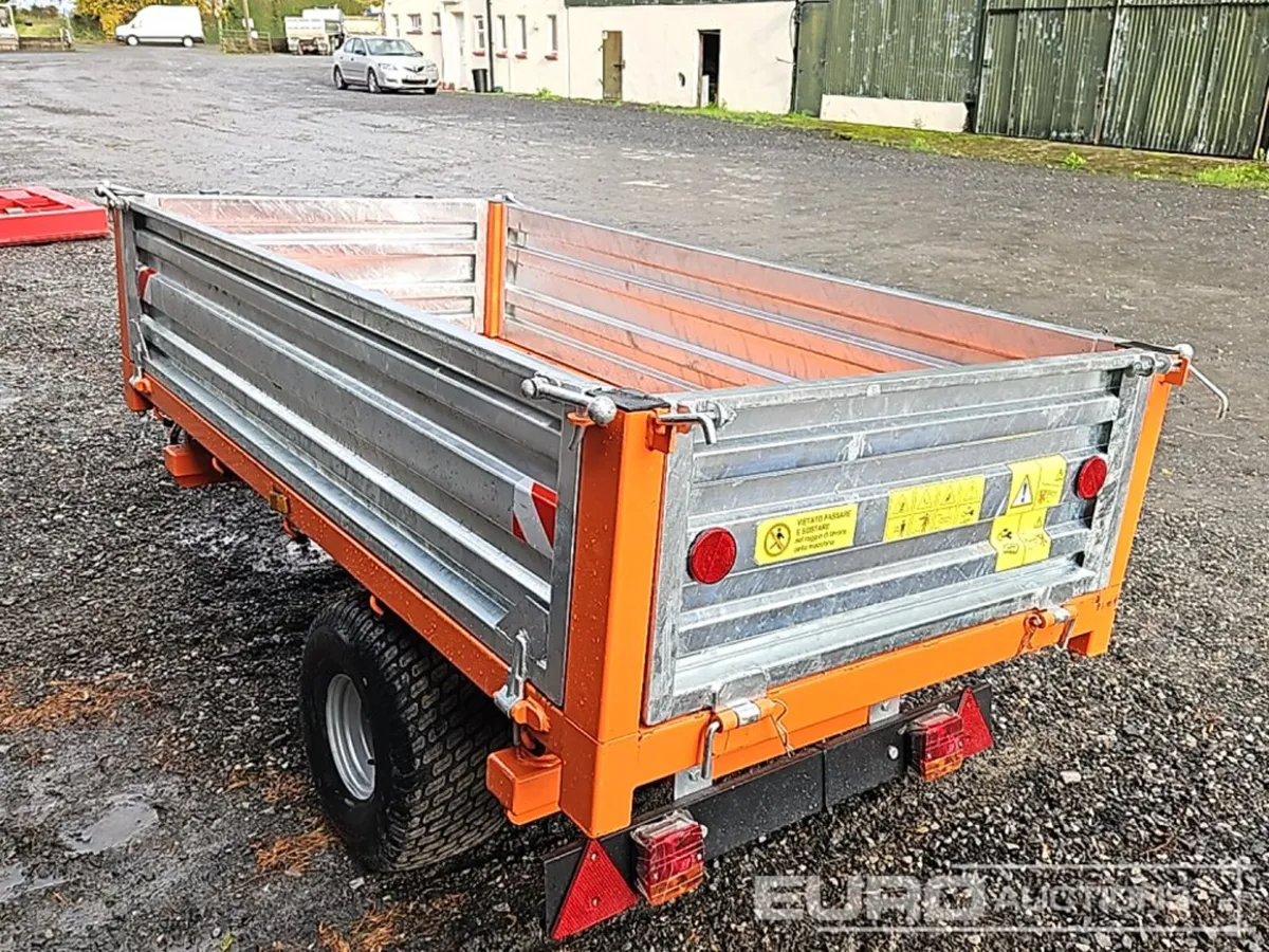 Unused 7' x 4' Tipping Trailer - Image 2