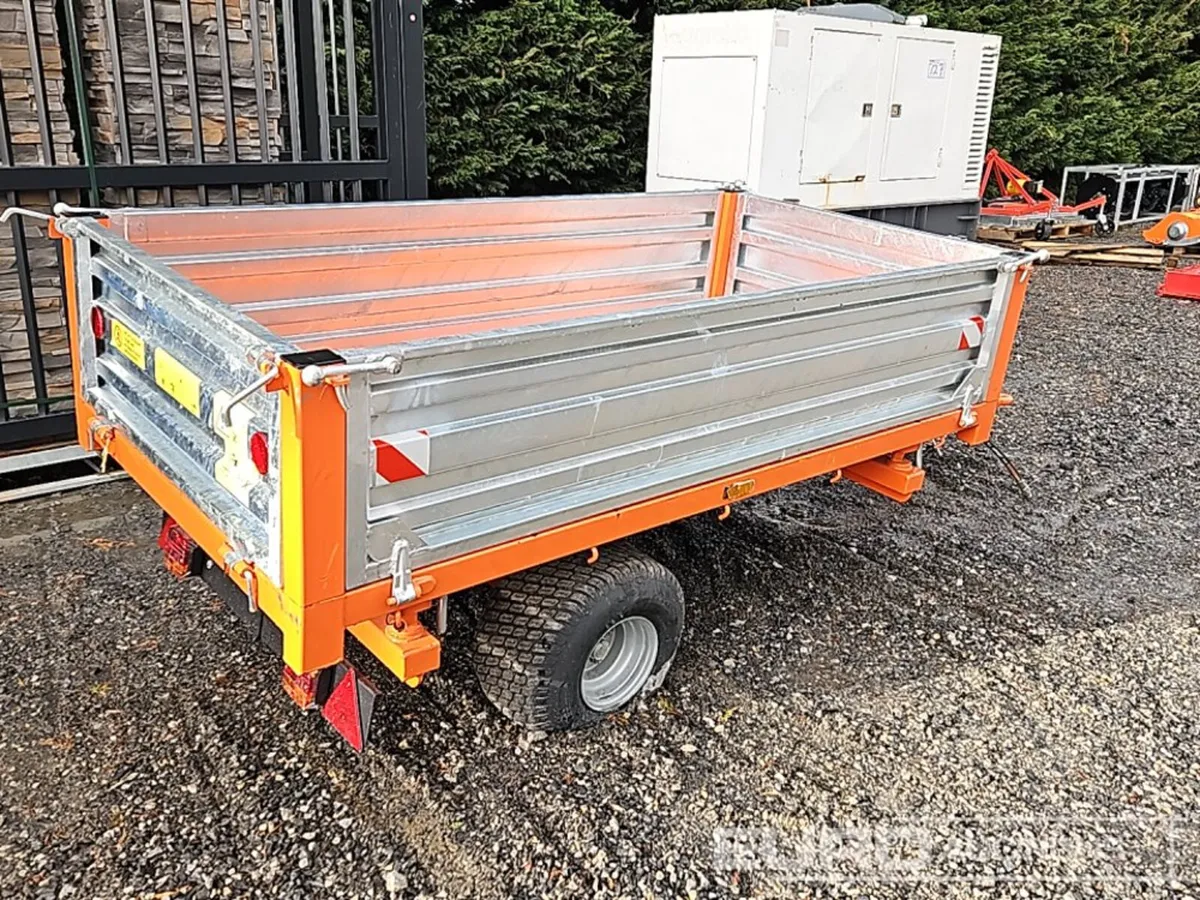 Unused 7' x 4' Tipping Trailer - Image 4