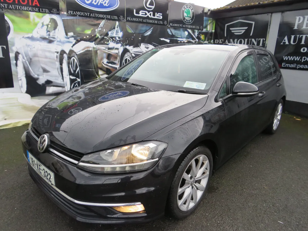 Volkswagen Golf 2018 5DR HIGHLINE IN BLACK - Image 1