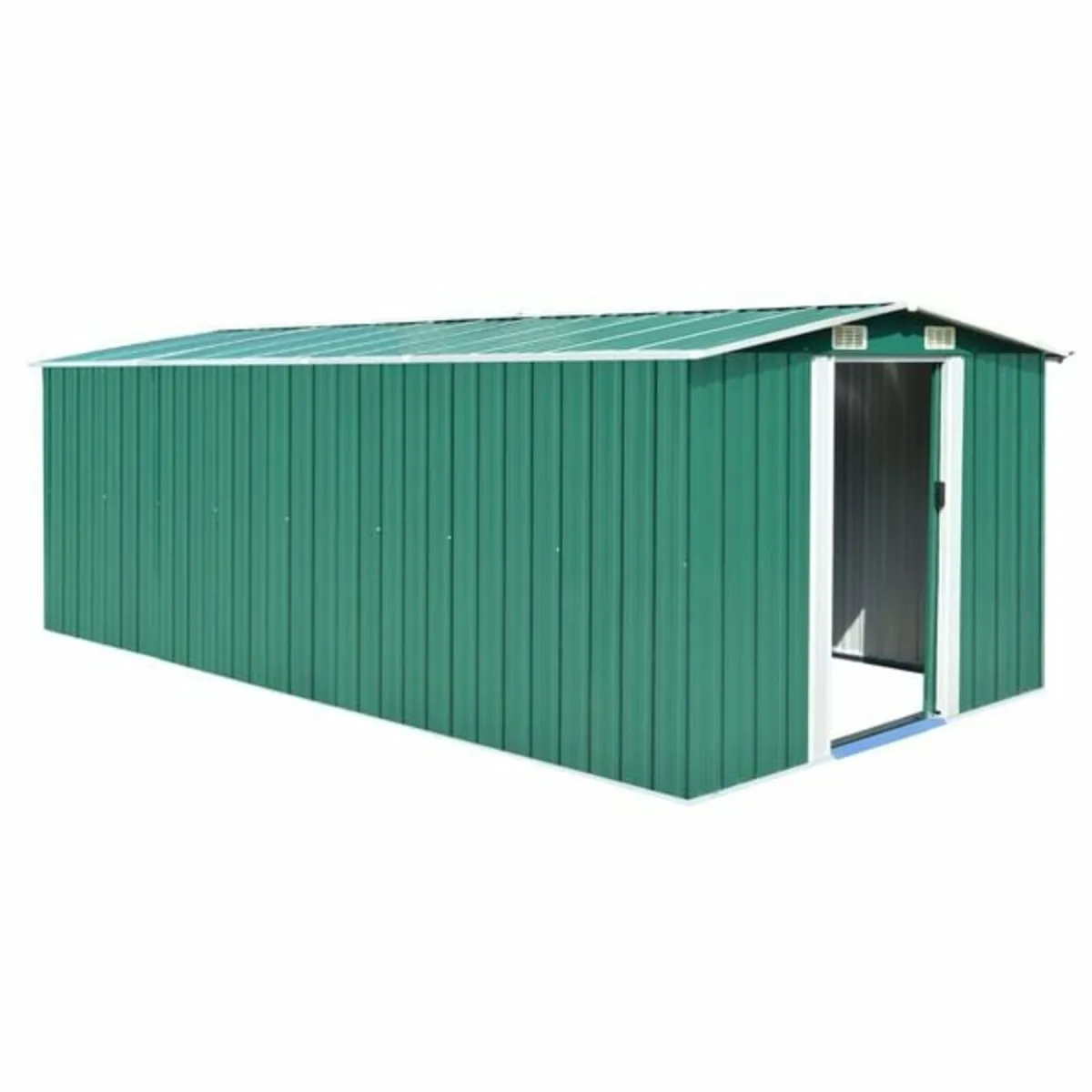 Garden Shed 257x489x181 cm Metal Green

Descriptio - Image 1