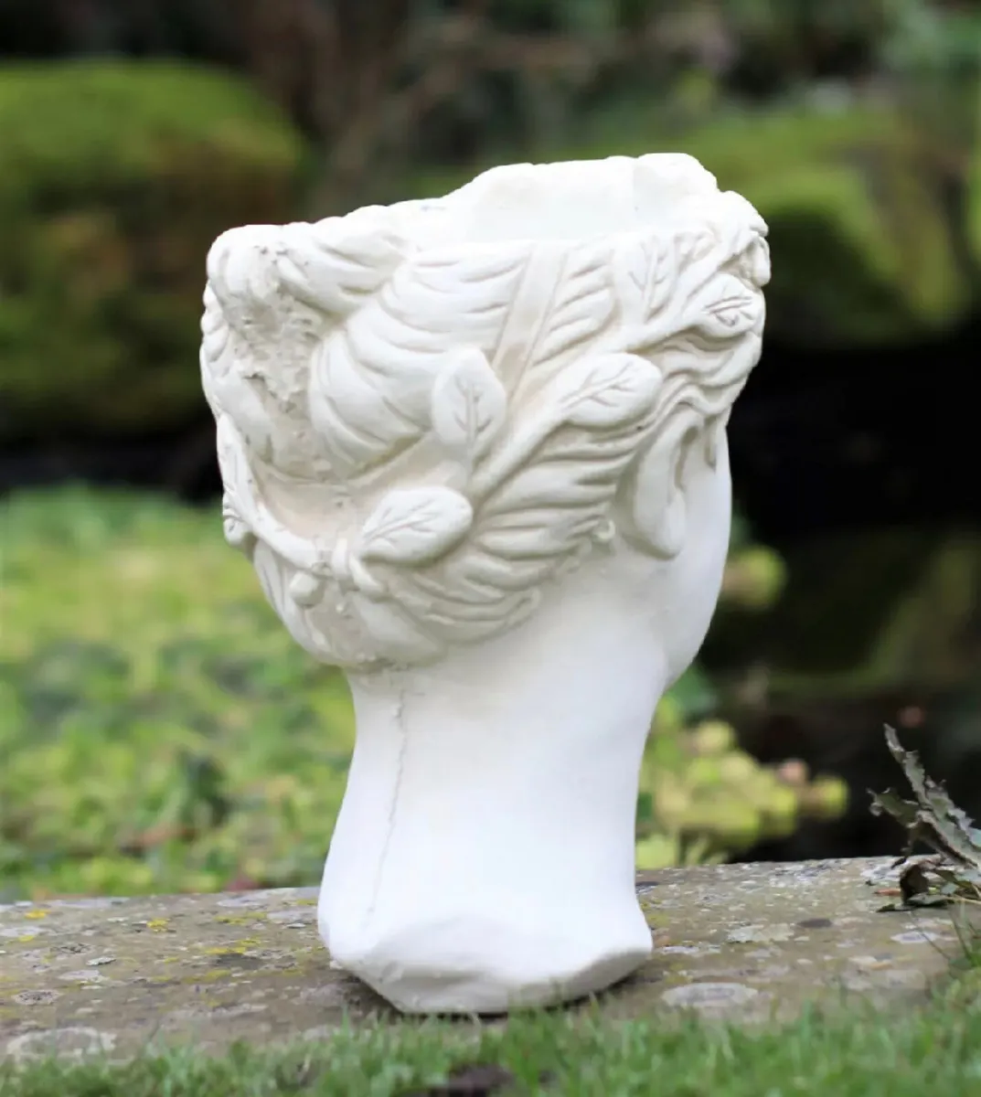 NEW Garden Ornament Head Plant Pot Planter - Image 3