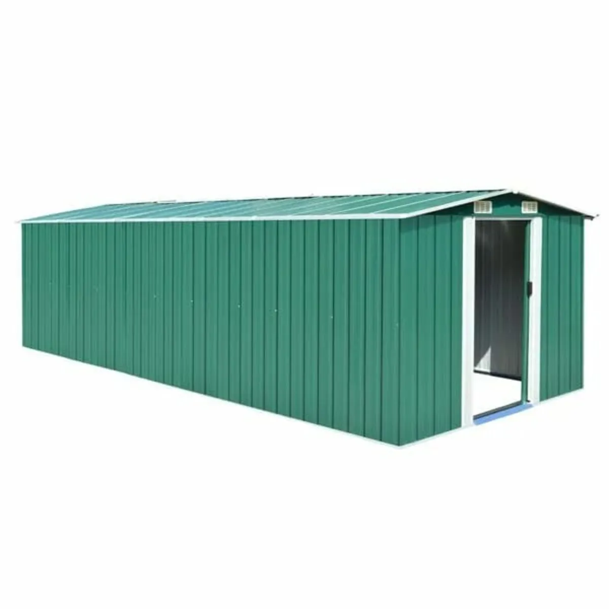 Garden Shed 257x580x181 cm Metal Green

Descriptio - Image 1