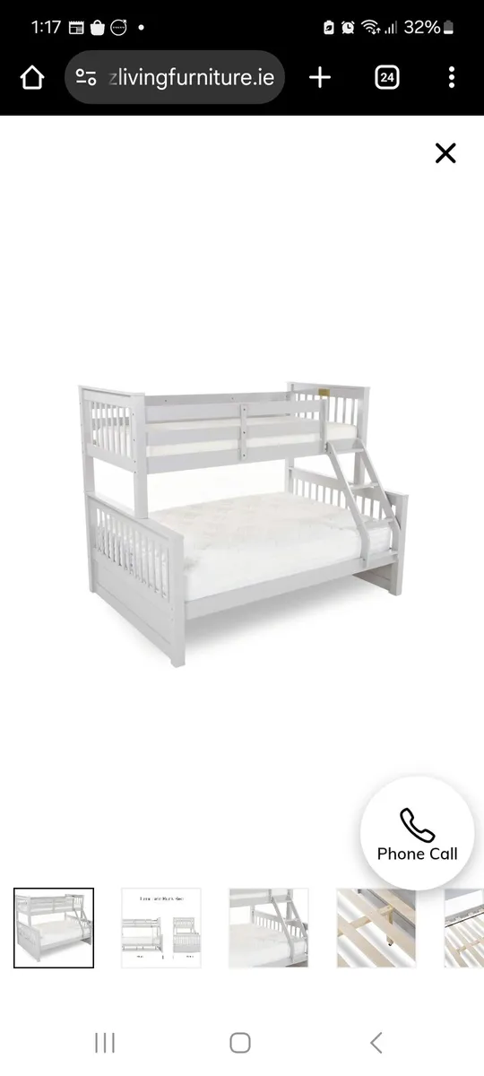 Triple Bunk Bed - Image 1