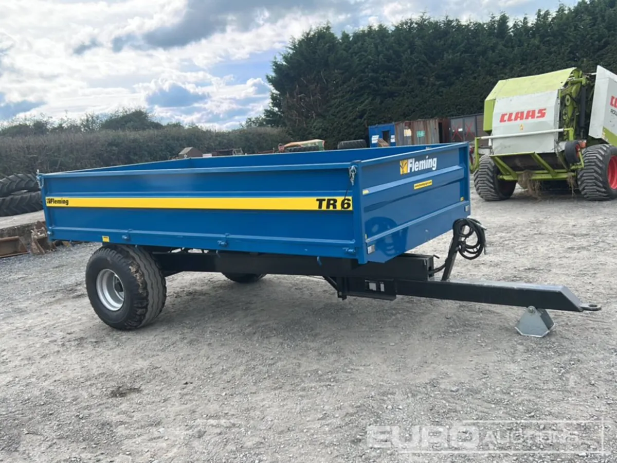 Unused 2025 Fleming TR6 6 Ton Dropside - Image 2