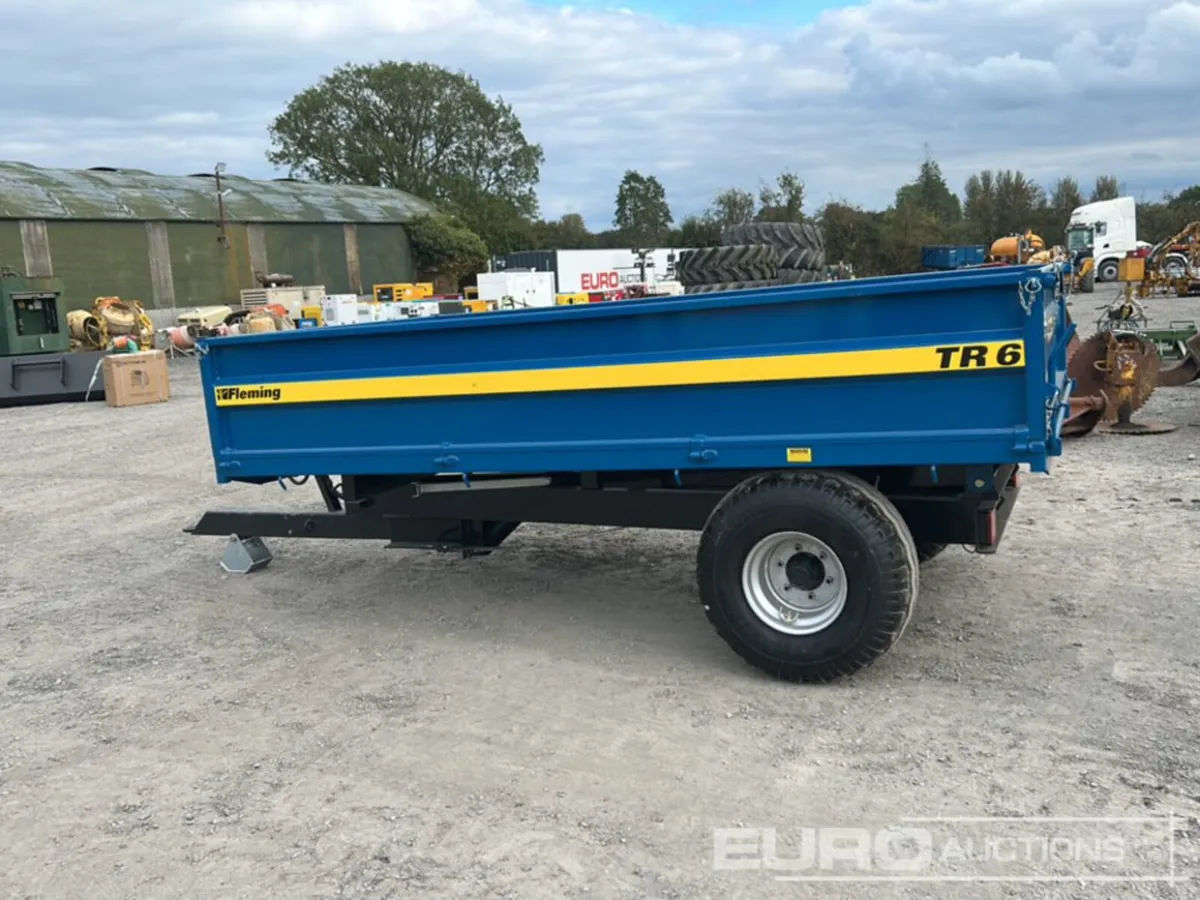 Unused 2025 Fleming TR6 6 Ton Dropside - Image 4