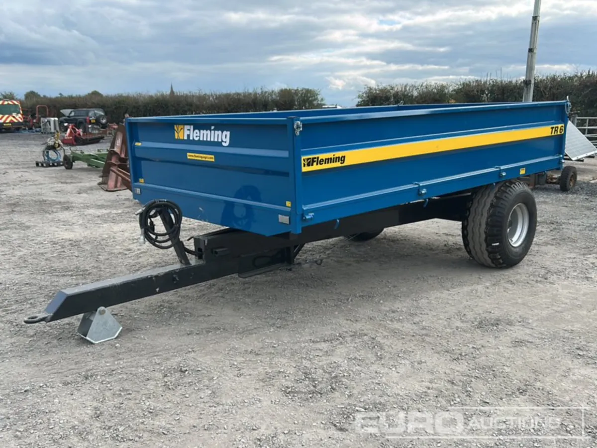 Unused 2025 Fleming TR6 6 Ton Dropside - Image 1