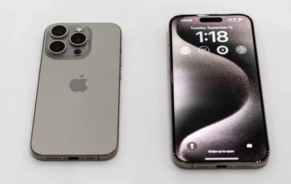 iPhone 15 Pro Max – 512GB (Natural Titanium) - Image 1