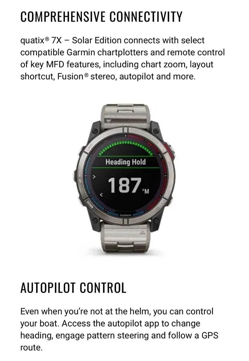 Garmin Quatix 7x Solar 51mm - Image 4