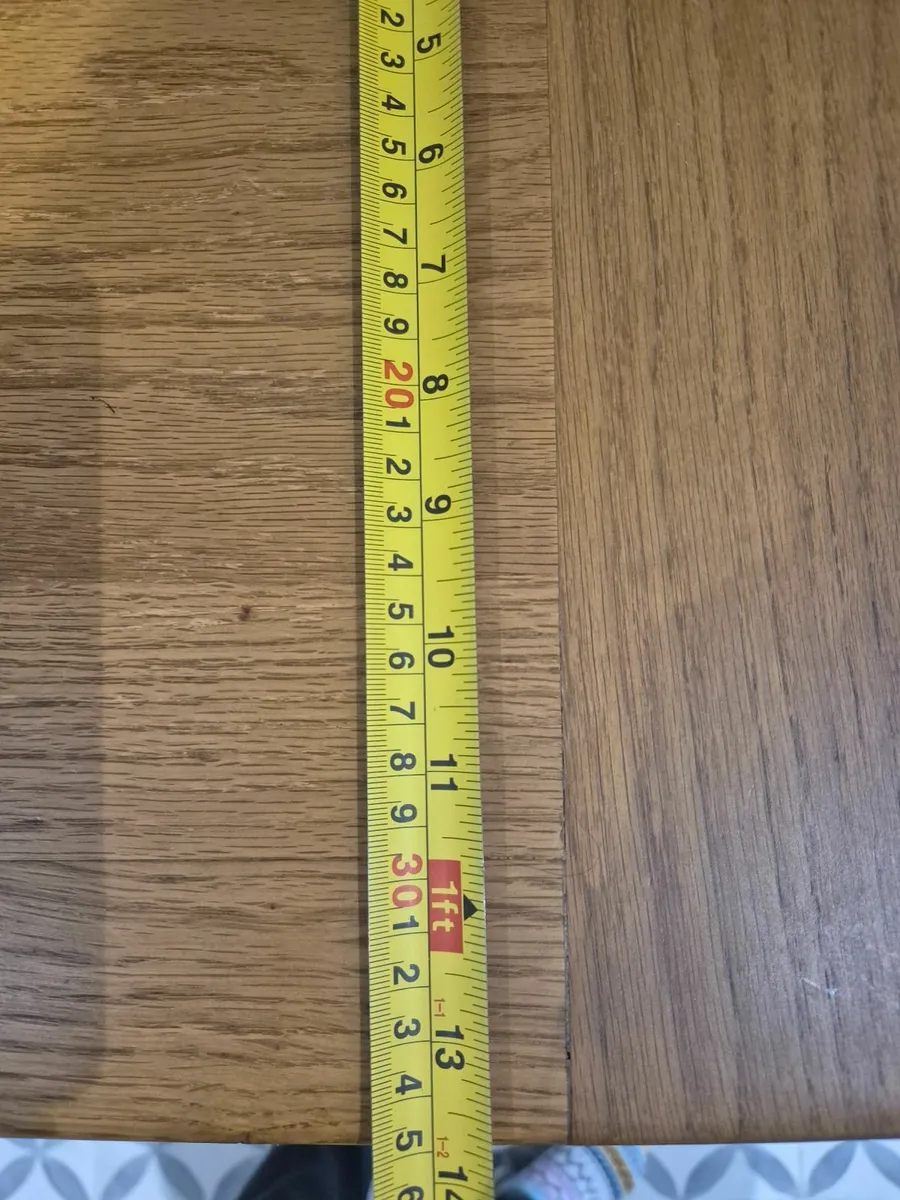 Solid Oak Hall table - Image 4