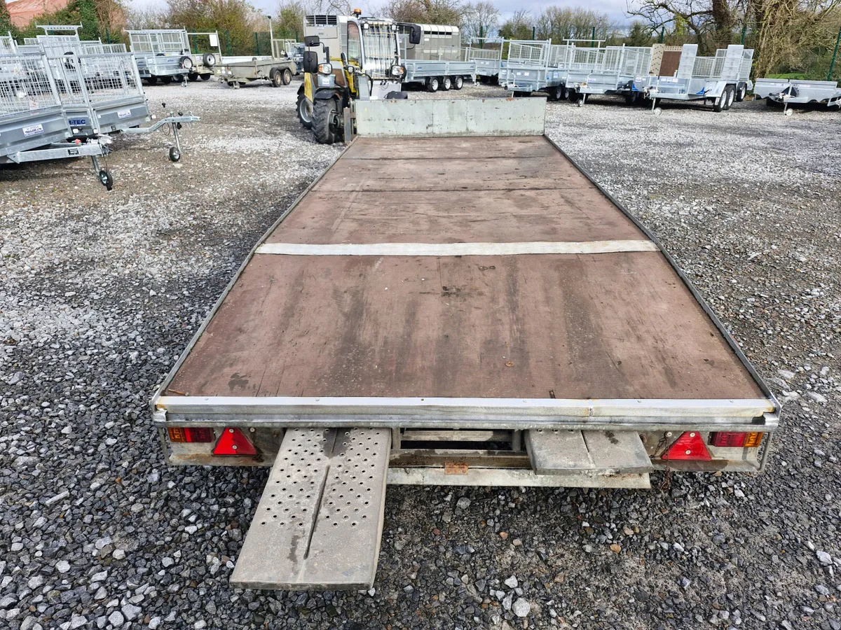 IFOR WILLIAMS 16' x 6'6" BEAVERTAIL TRAILER - Image 3