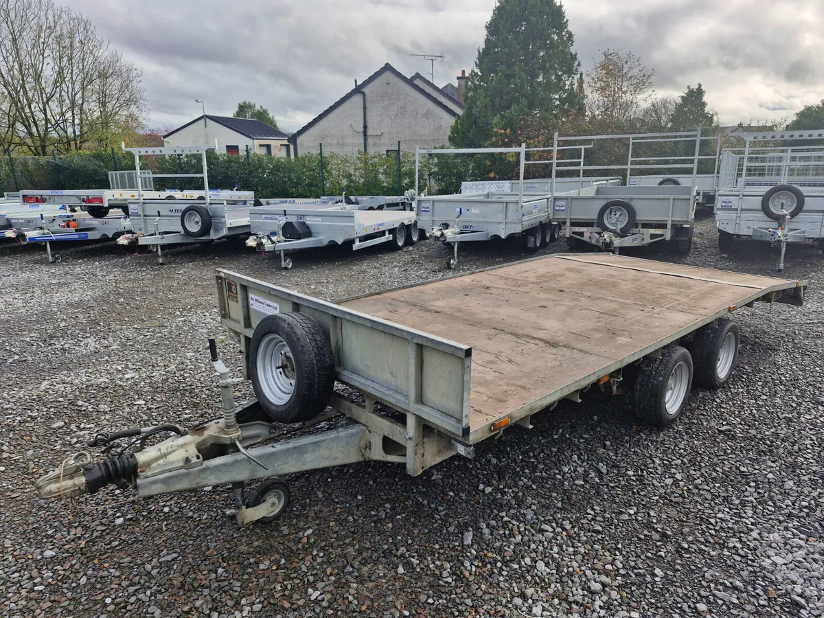 IFOR WILLIAMS 16' x 6'6" BEAVERTAIL TRAILER - Image 2