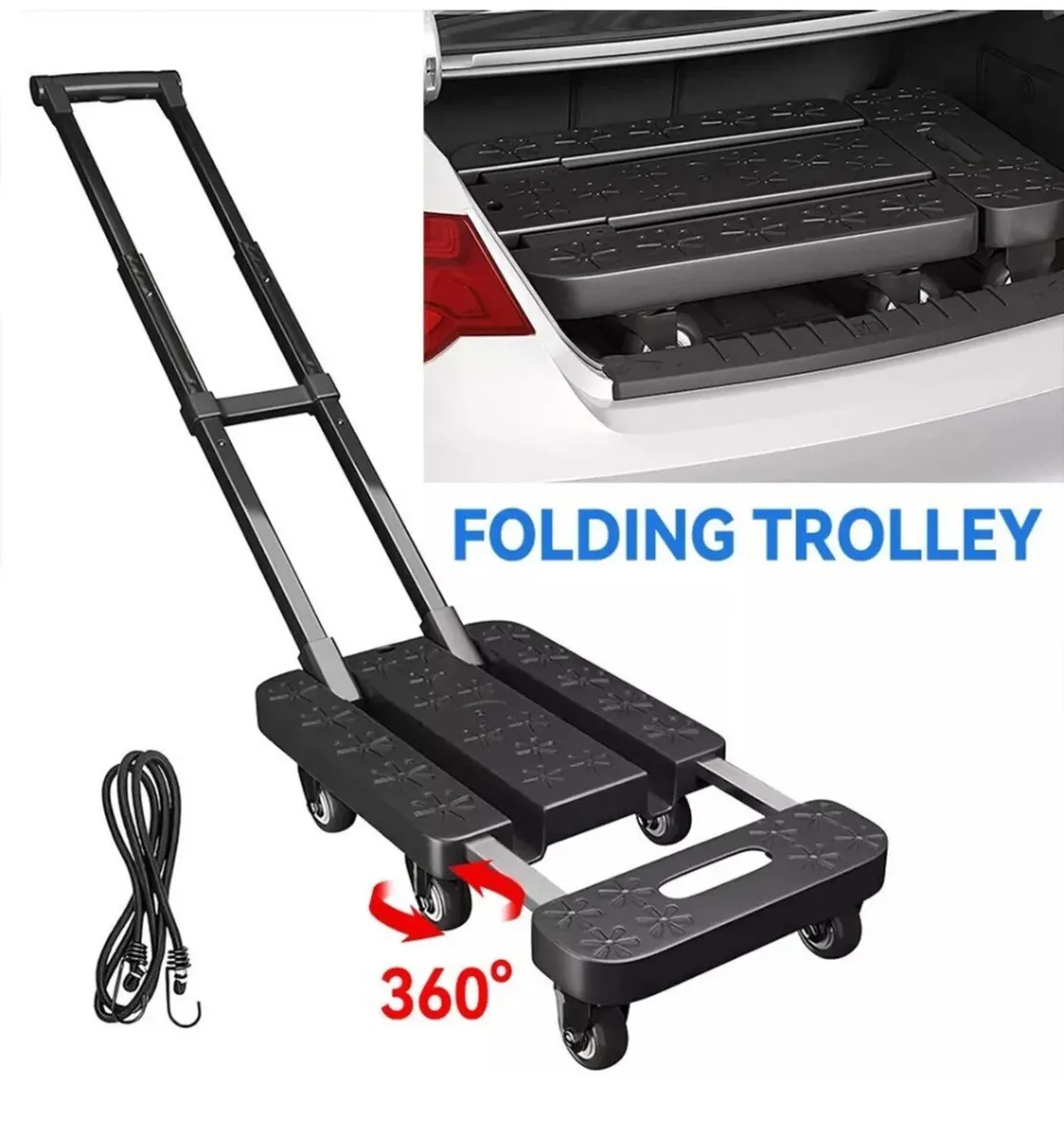 Heavy Duty Sack Trolley Folding Hand Cart - Image 3