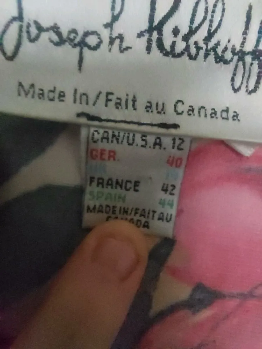 Vintage Joseph Ribcoff floral and sequin cardigan - Image 2