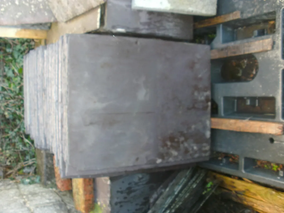 Blue Bangor Slates 30 by 20 etc - Image 3