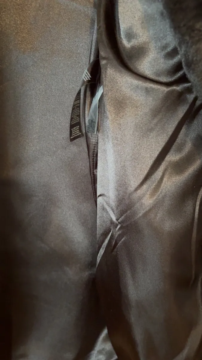 Faux Fur Coat (Evans brand) - Image 3