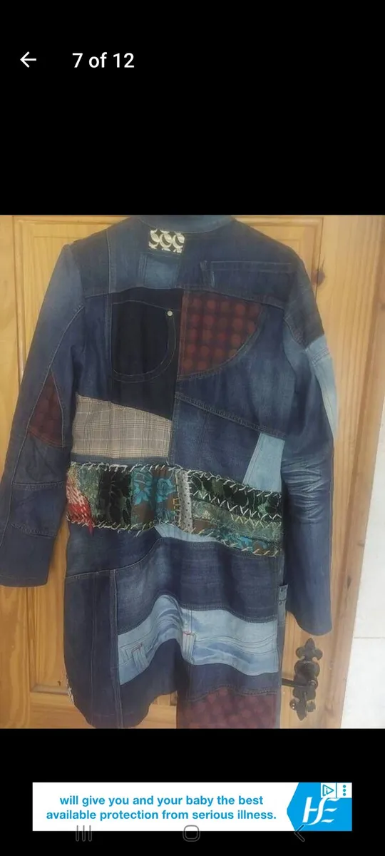 Desigual retro denim coat (free post) - Image 4