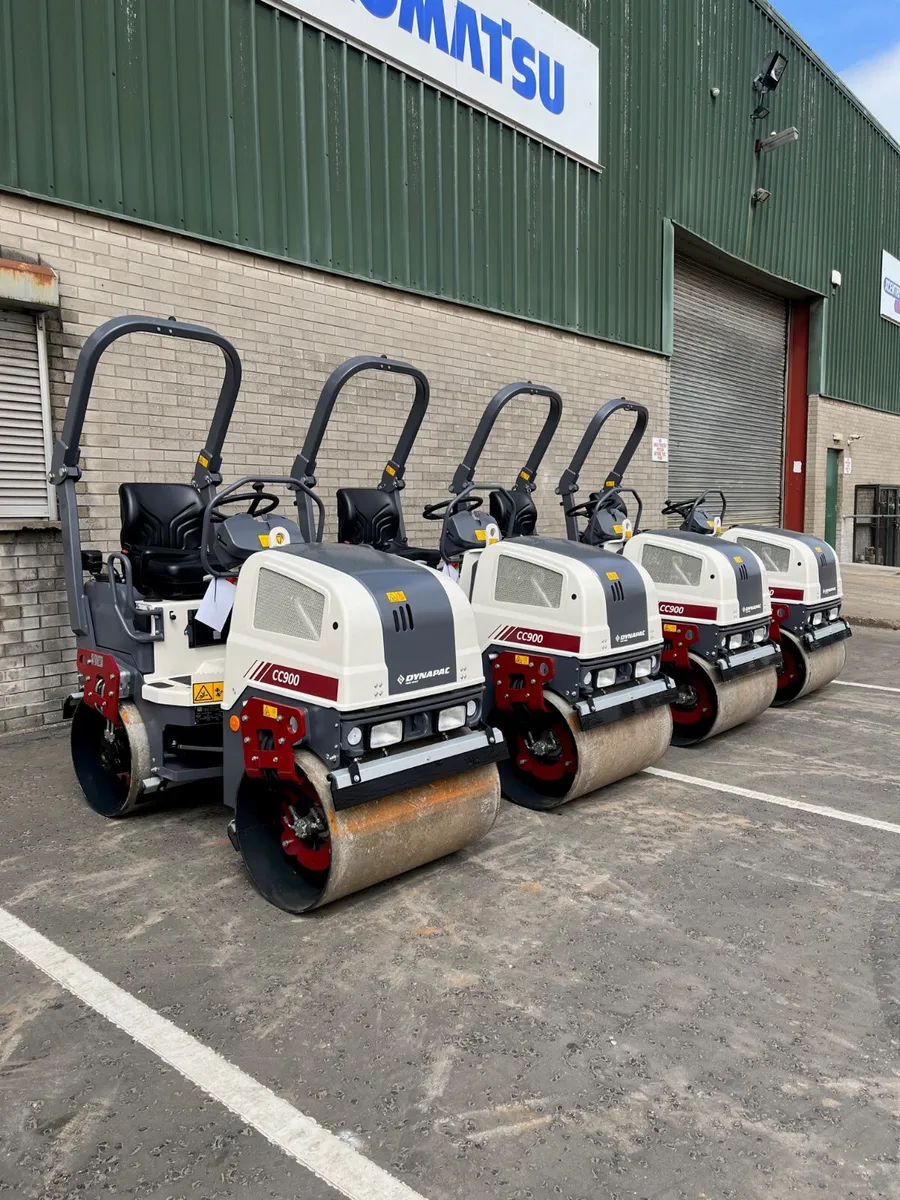New Dynapac CC900 Plus Asphalt Rollers - Image 1