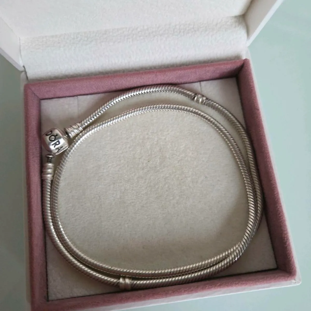 Pandora necklace barrel clasp - Image 1