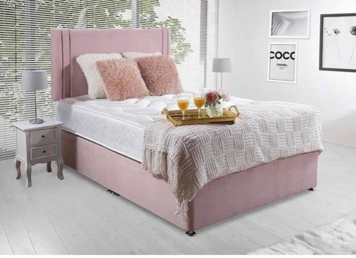 Brand new divan beds and mattress for sale - Image 1