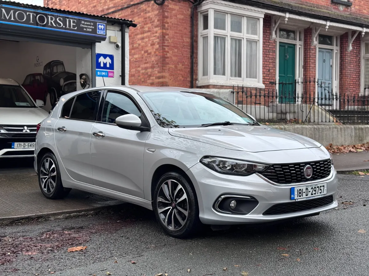 18 Fiat Tipo, 1.3 Diesel, New NCT, €180 Tax, SIMI - Image 2