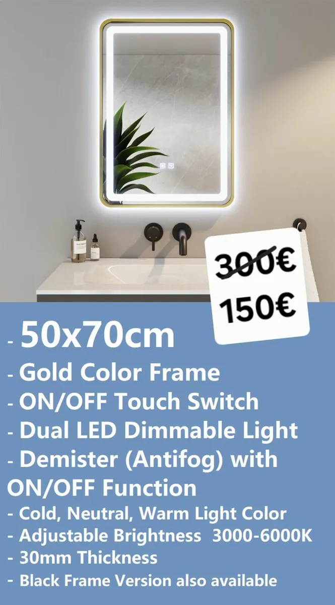 LED Bathroom Mirror - Image 2