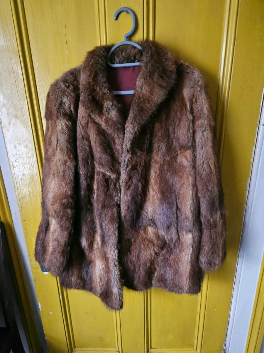 Vintage Fur Coat - Image 1