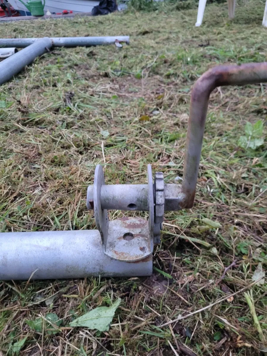 Clothes line - galvanised steel - Image 3