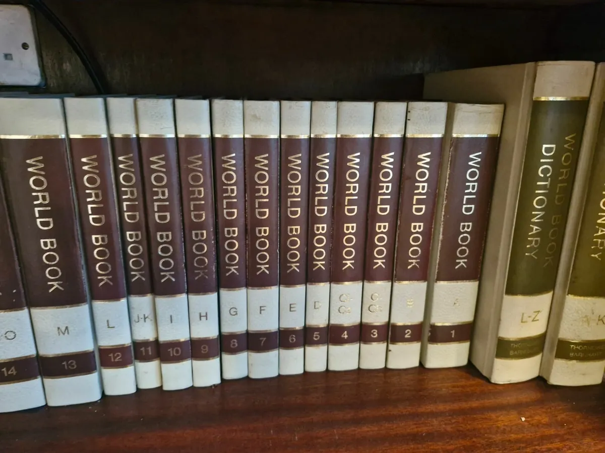 Books- The World Book Encyclopedia Complete Set - Image 1
