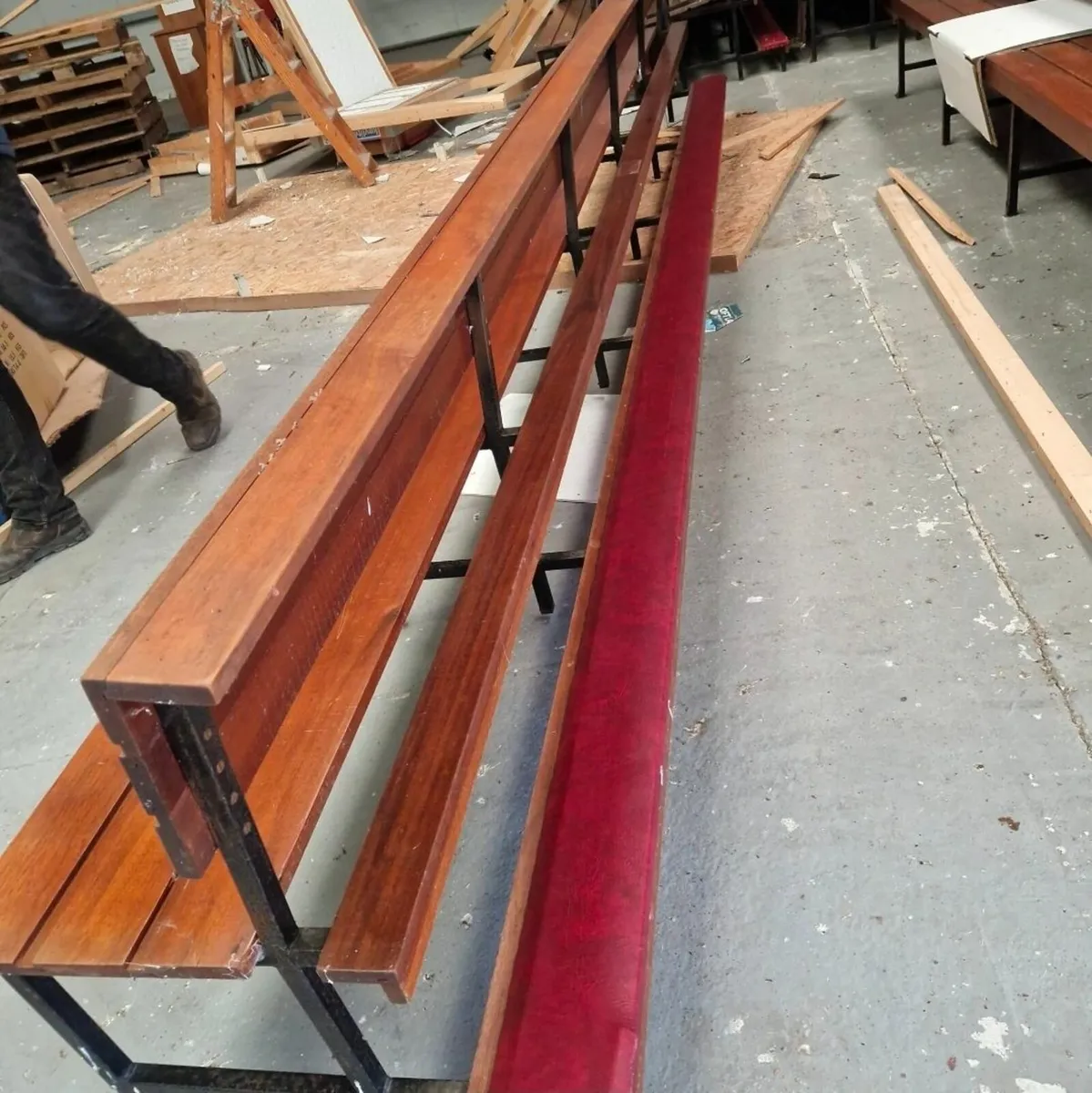 15ft Teak seats - Image 2