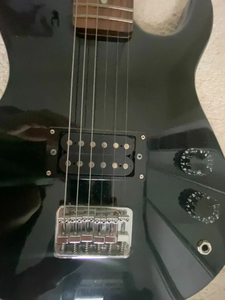 Electric Guitar Black Encore - Image 3
