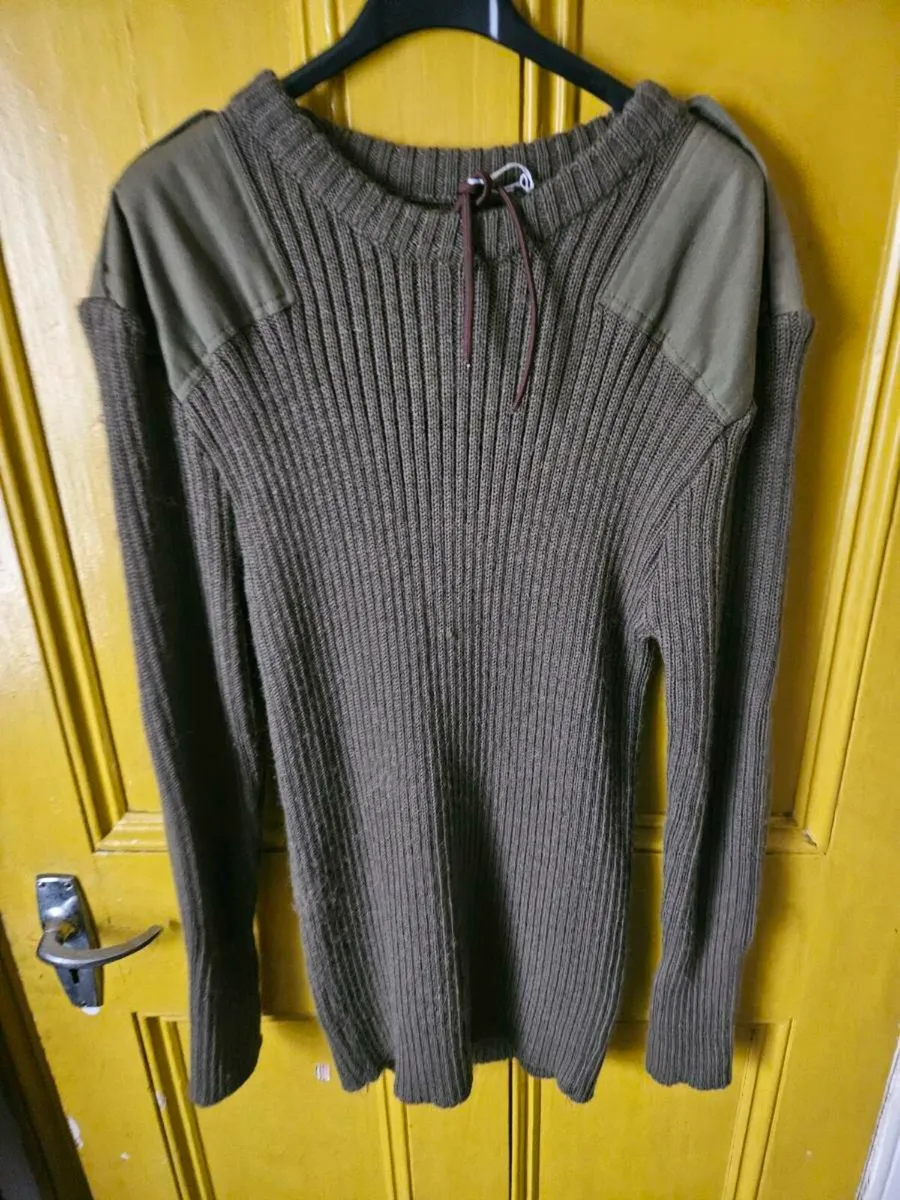 Irish Army Defence Forces Jumper - Image 2