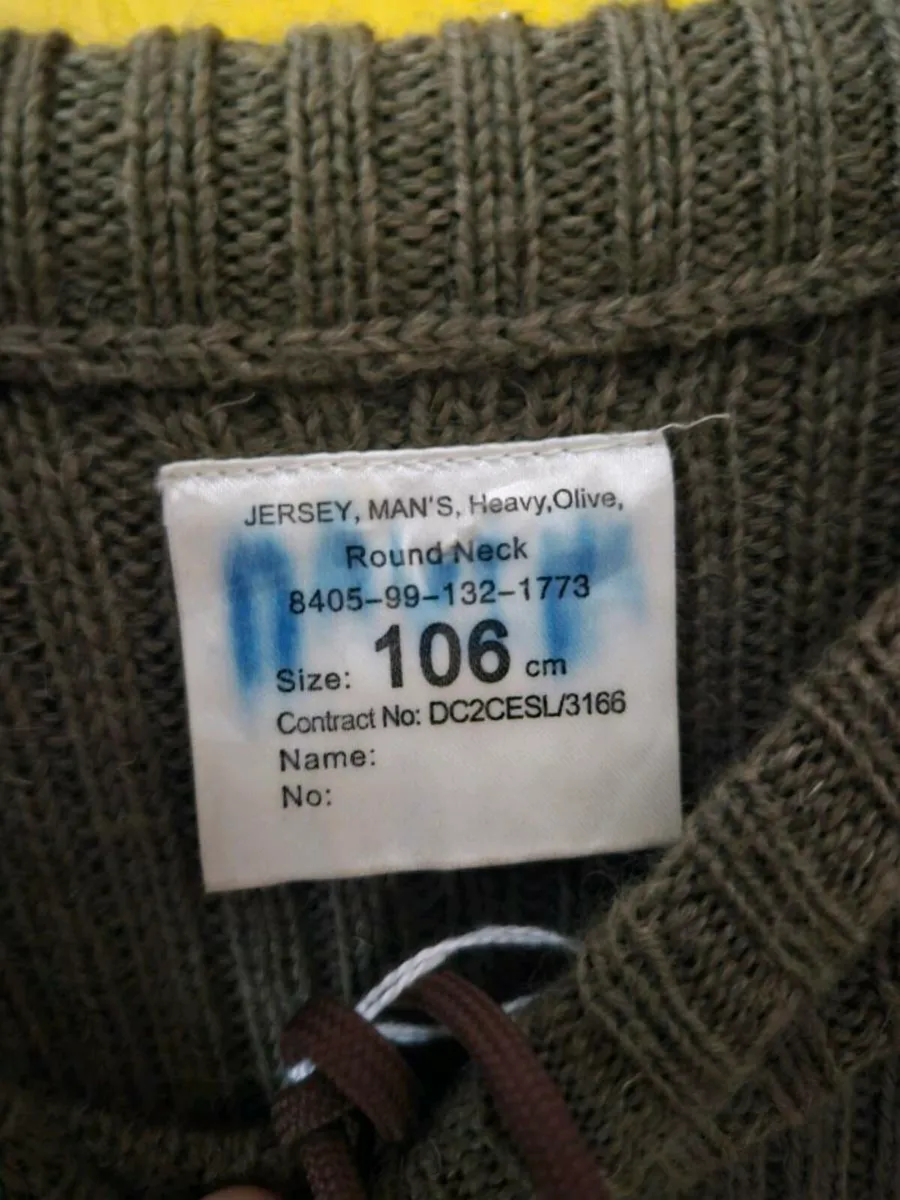 Irish Army Defence Forces Jumper - Image 3