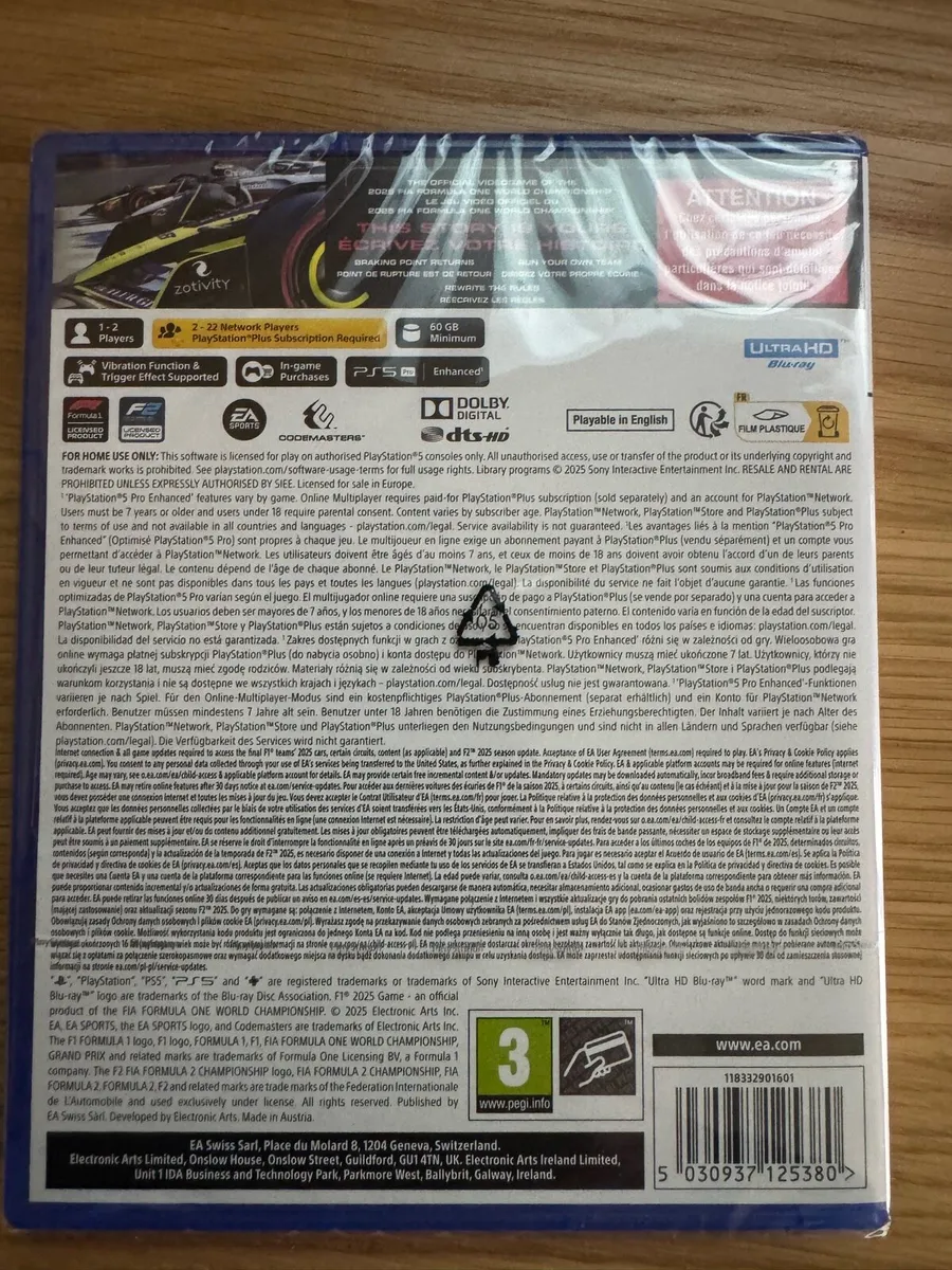 F1. 2025 ps5 - Image 2