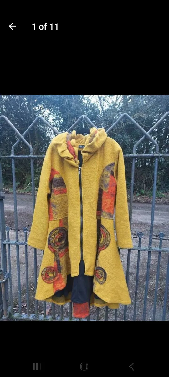 Sarah Santo Italian wool coat (free postage) - Image 1