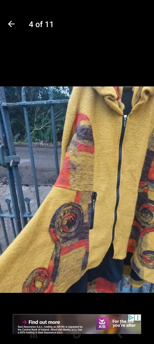 Sarah Santo Italian wool coat (free postage) - Image 4