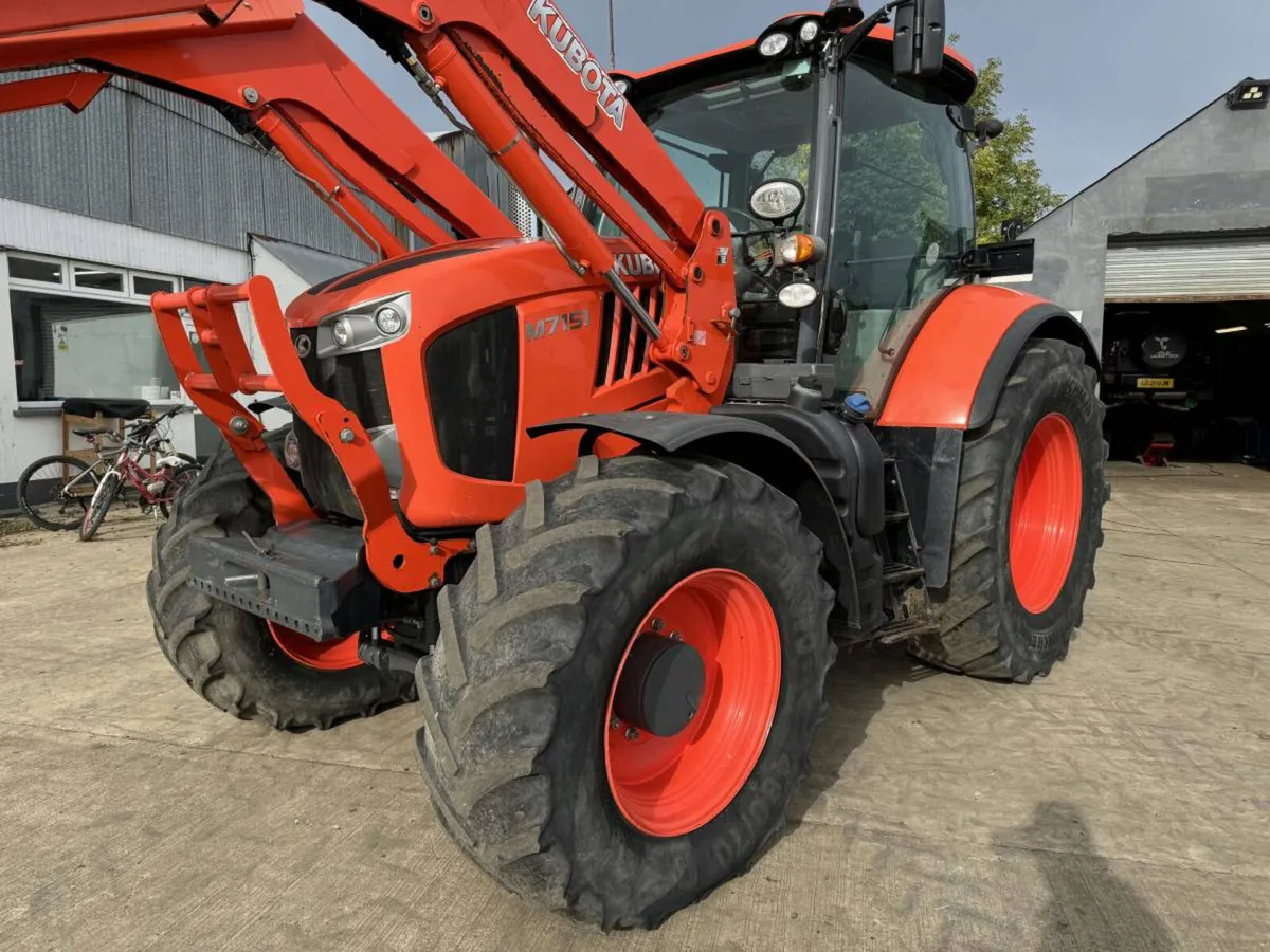 2017 Kubota M7151 with Loader - Image 1