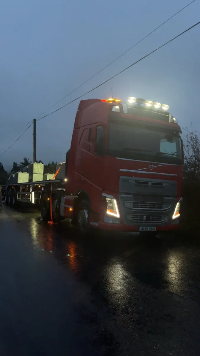 Haulage transport 45 foot flat trailer - Image 3