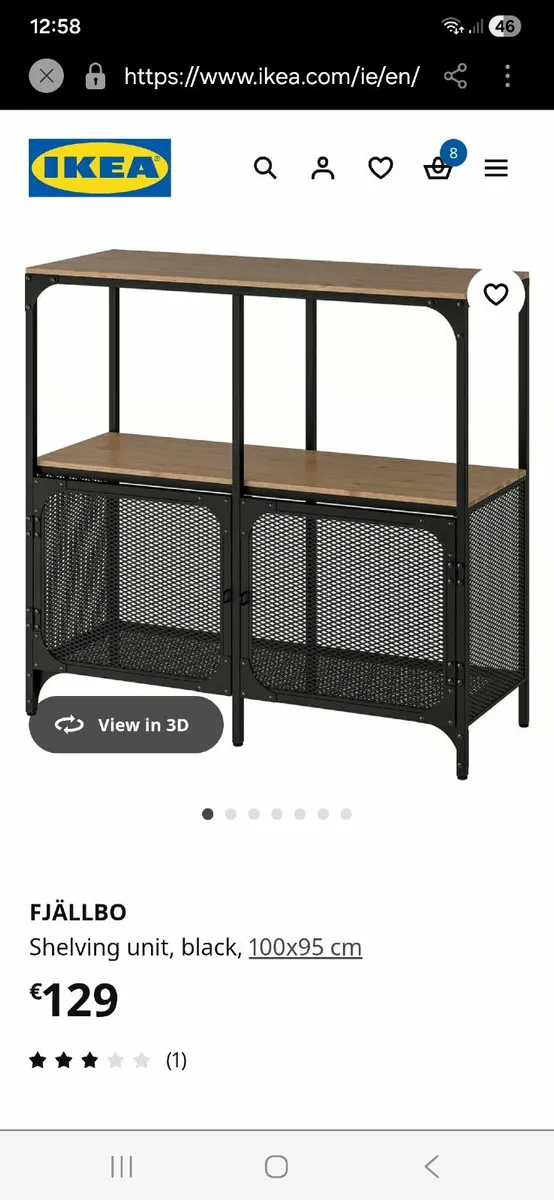 Ikea storage cabinet