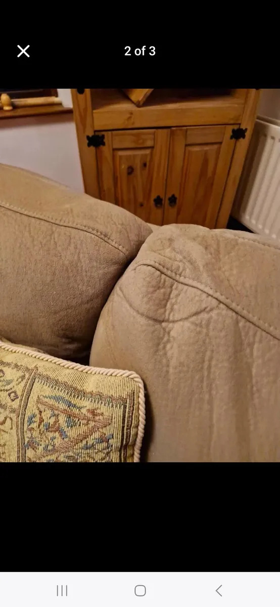 A Couch with pouf - Image 2