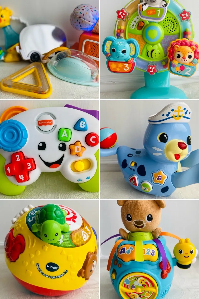 6 toys for 6months+ Vtech & Fisher Price - Image 1