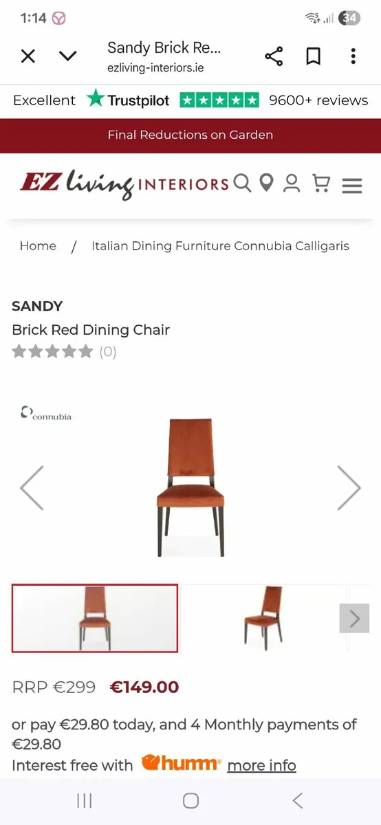 Ez living Dining chairs