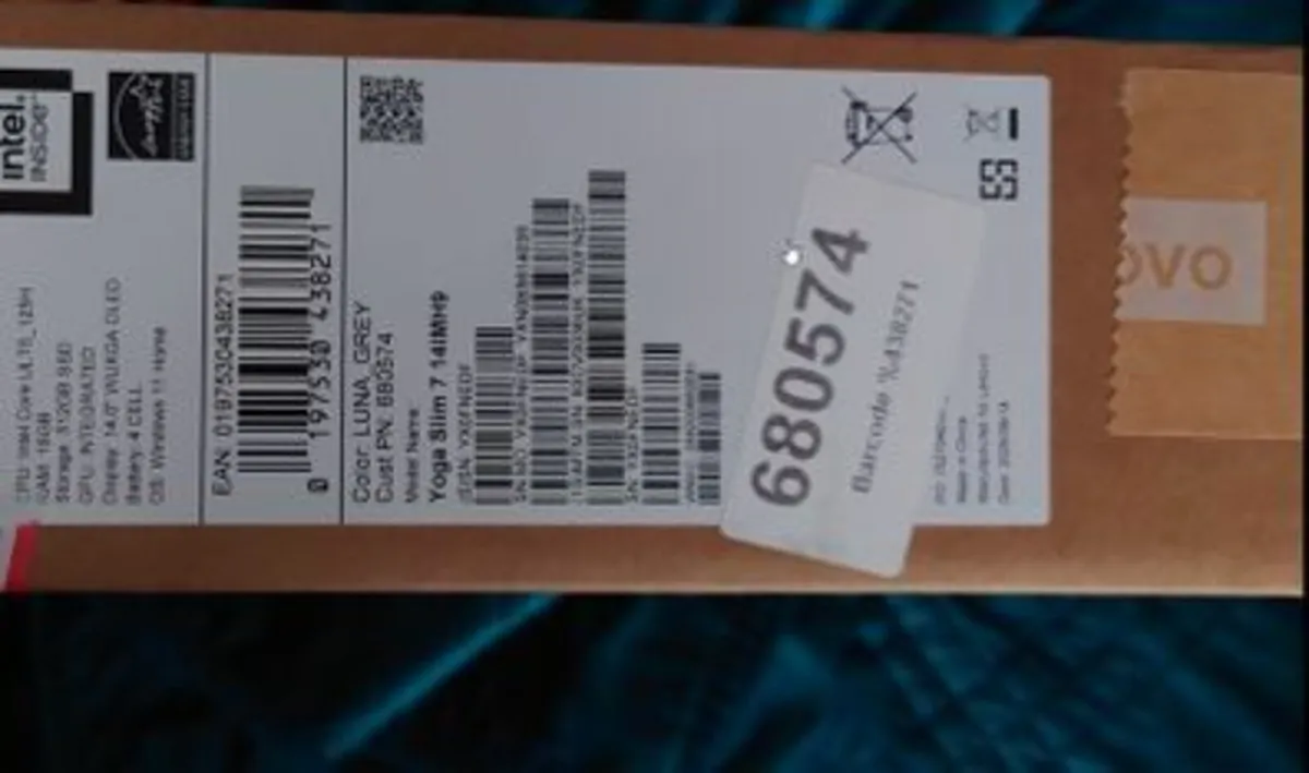 LENOVO Yoga Slim 7 14" Laptop for Sale