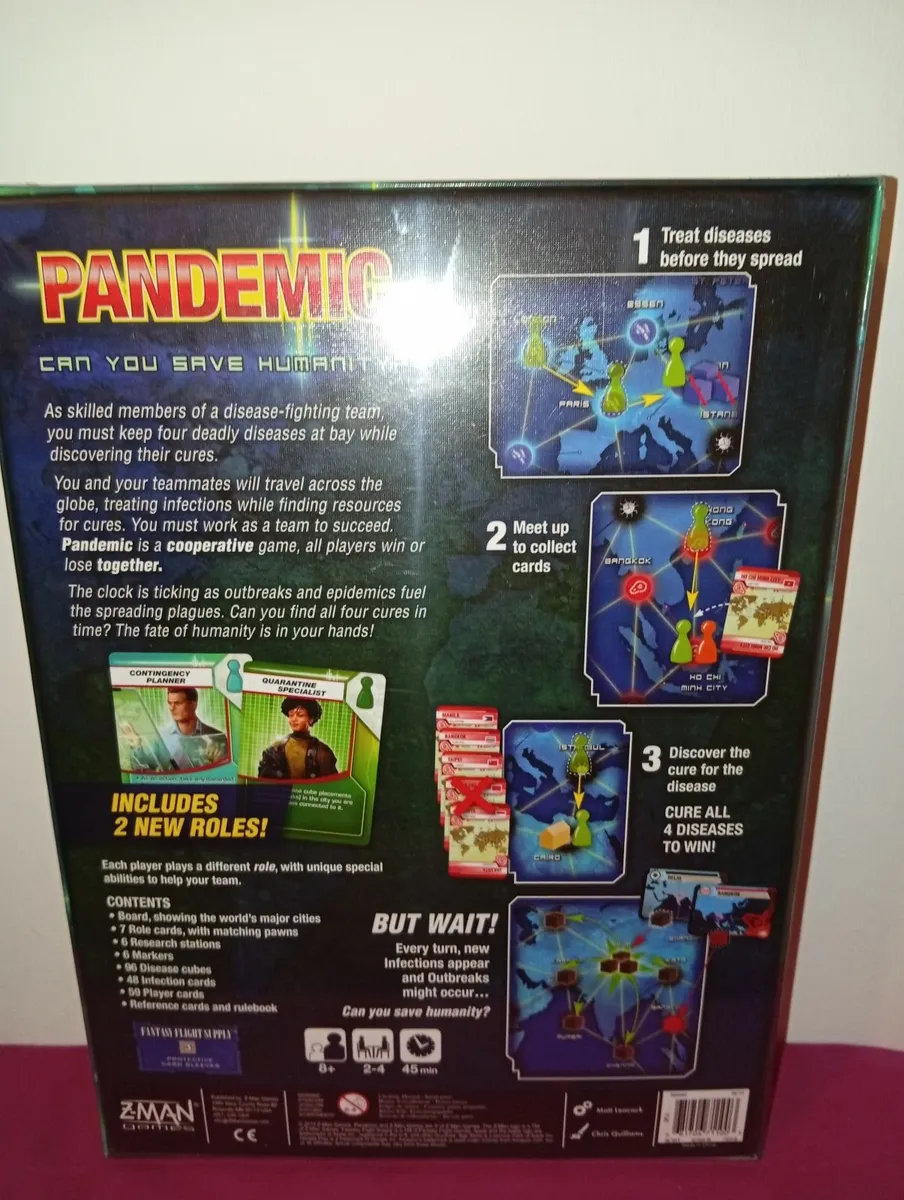 Pandemic International Award Winning Game -sealed - Image 2